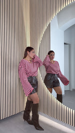 Shorts ecopelle