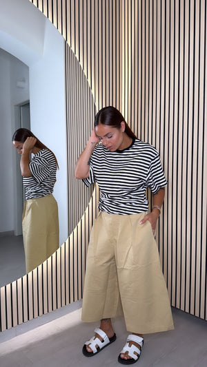 Maglia in filo righe