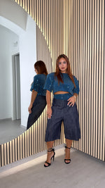 coordinato creative blu