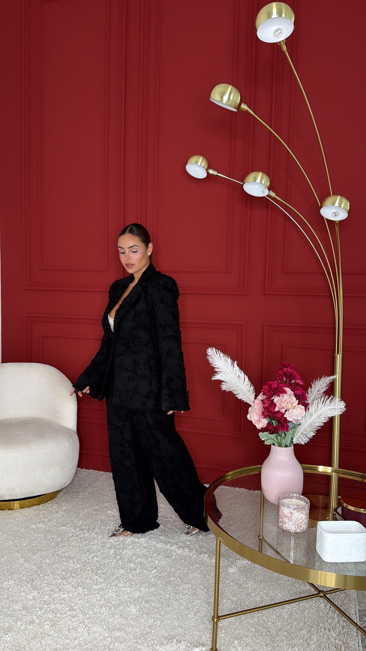 tailleur chiara nero