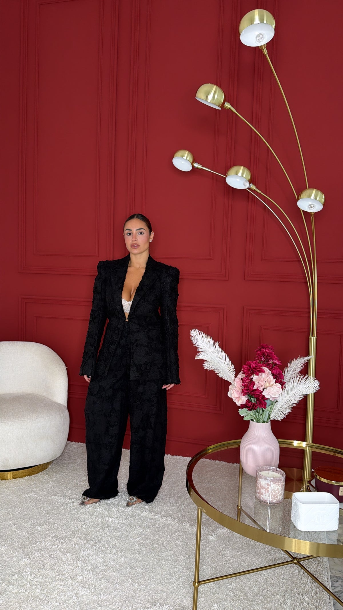 tailleur chiara nero