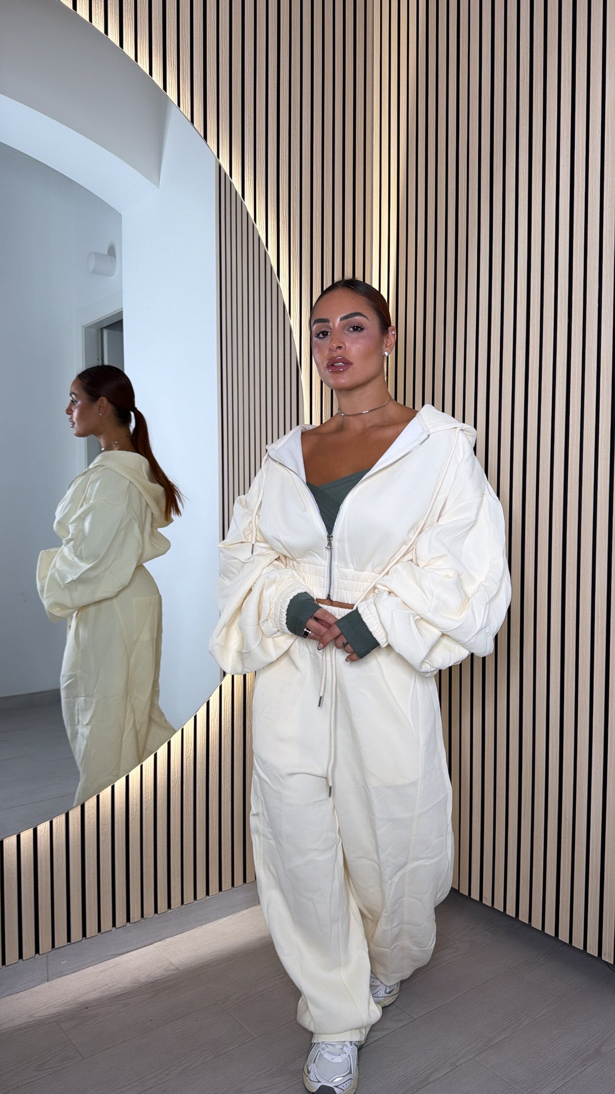 coordinato essentiale crema