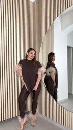 Leggins piume
