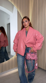 bomber icon pink