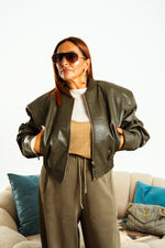 bomber urban verde