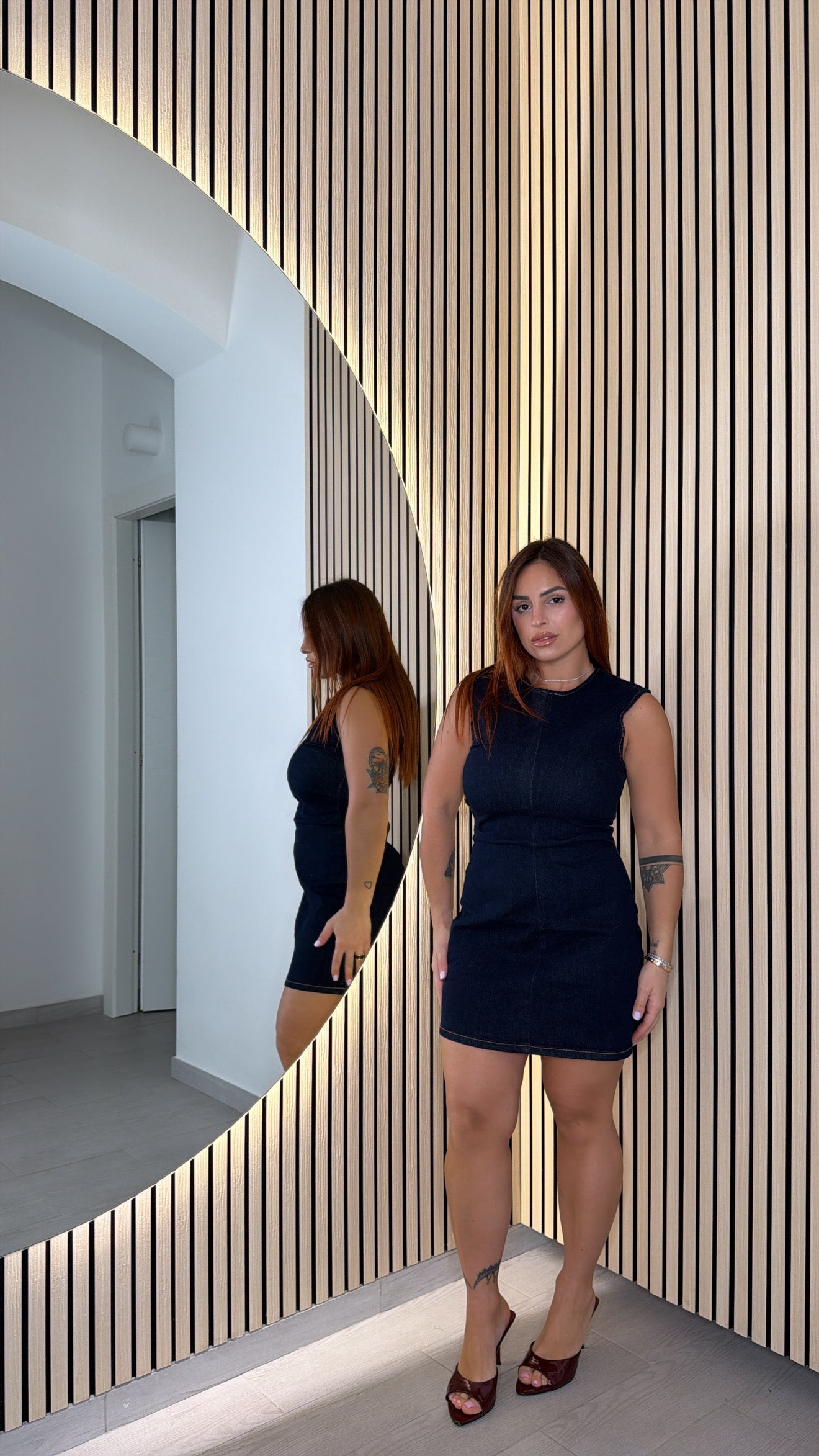 Mini Dress Denim