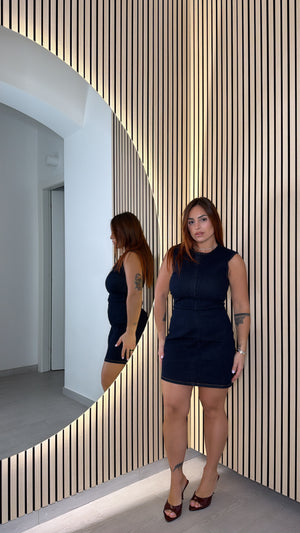 Mini Dress Denim