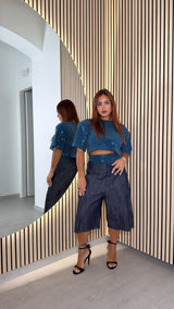 coordinato creative blu