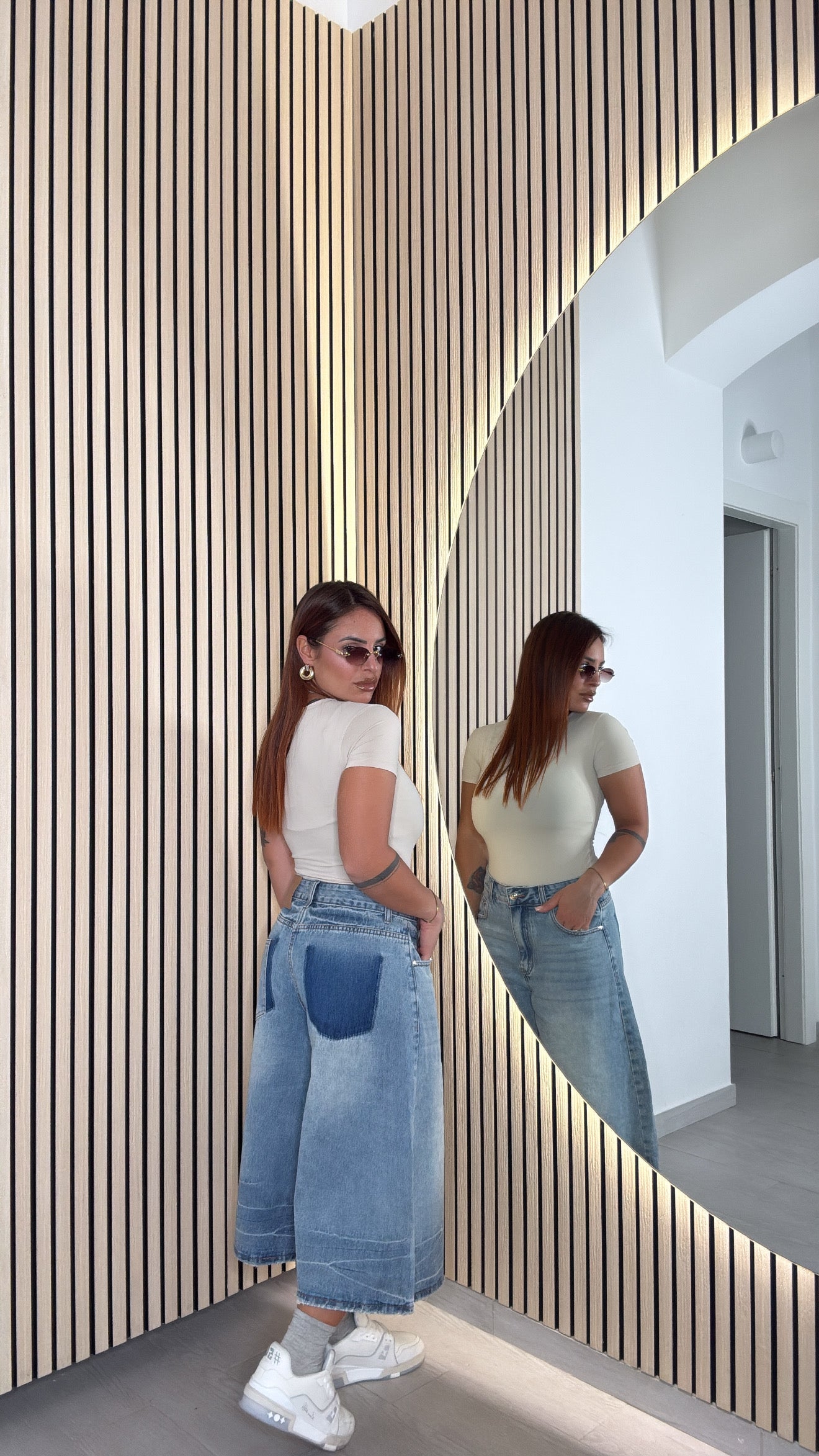Bermuda in denim