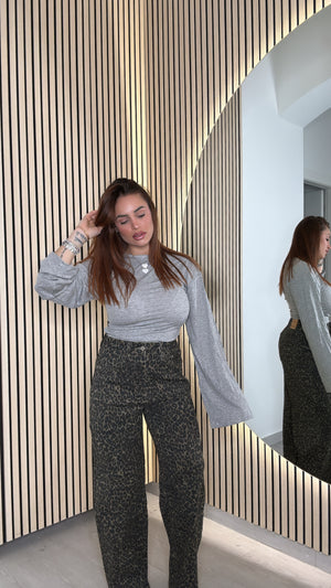 DENIM ANIMALIER