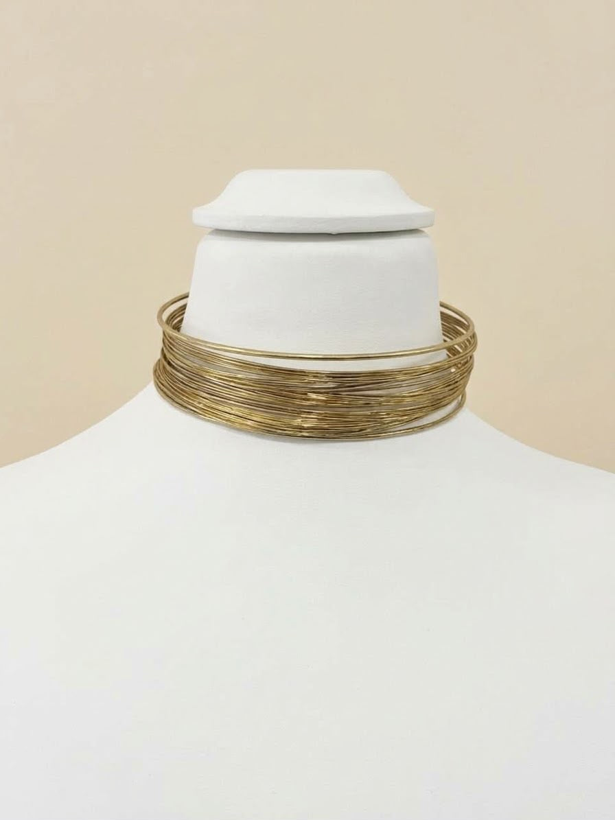 collana fili choker