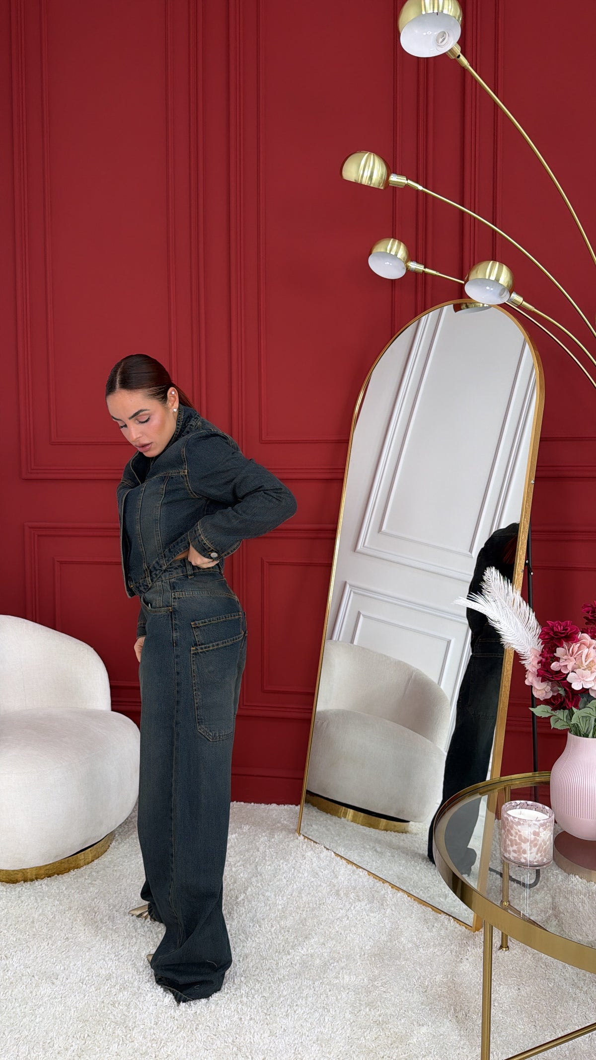 coordinato denim spazial