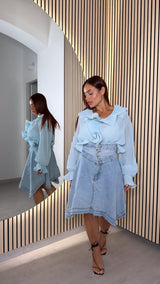 Gonna Denim bustino