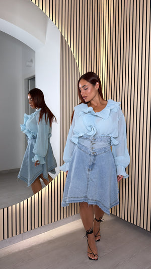 Gonna Denim bustino