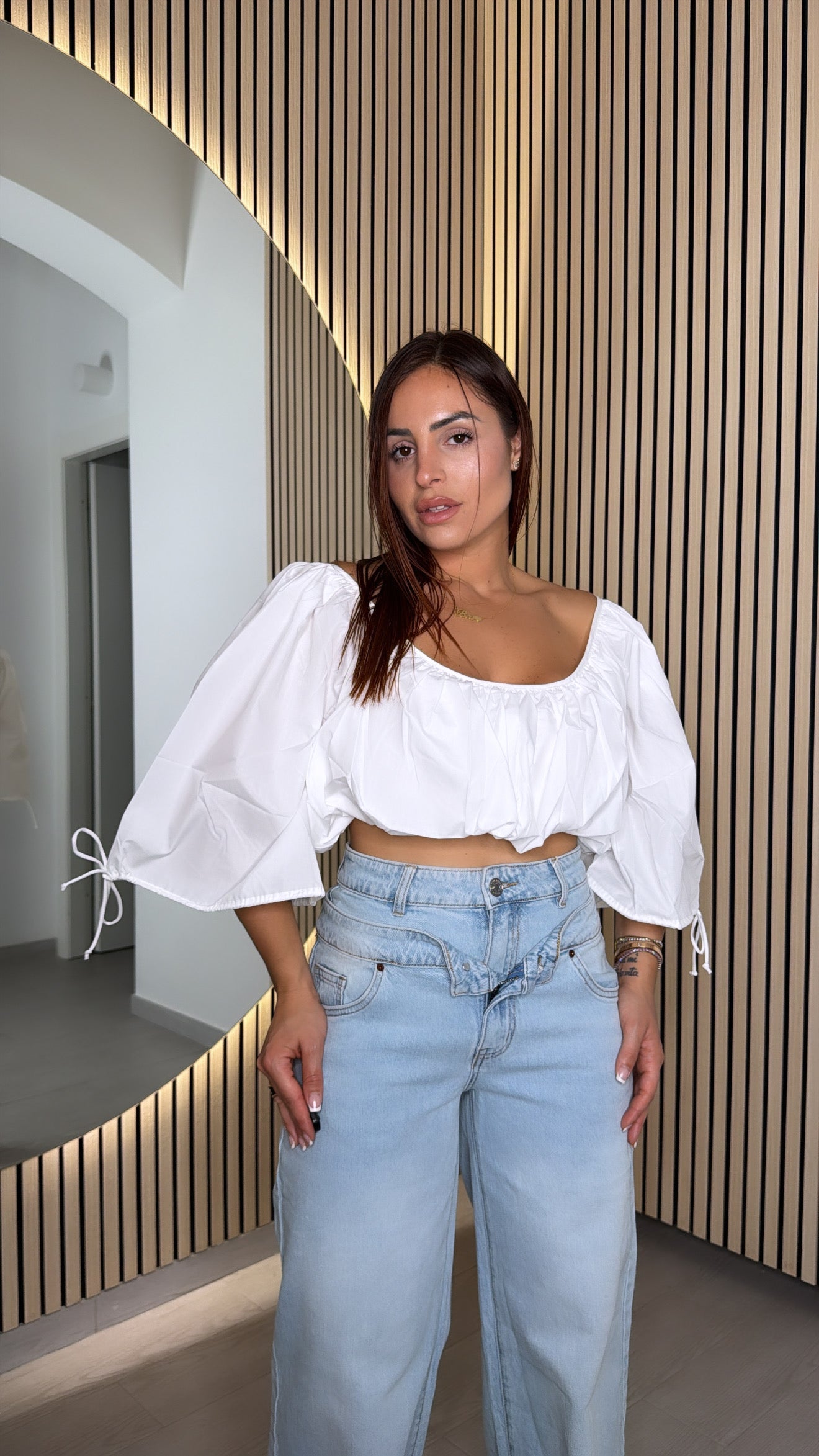 Camicia Crop