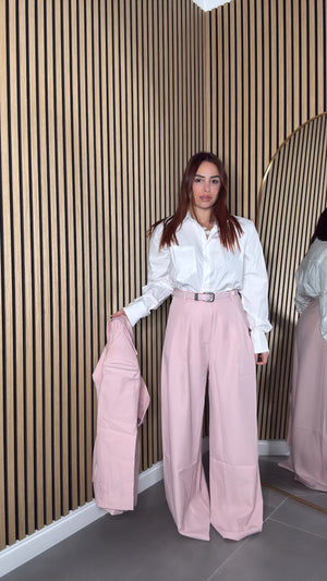 Tailleur rosa