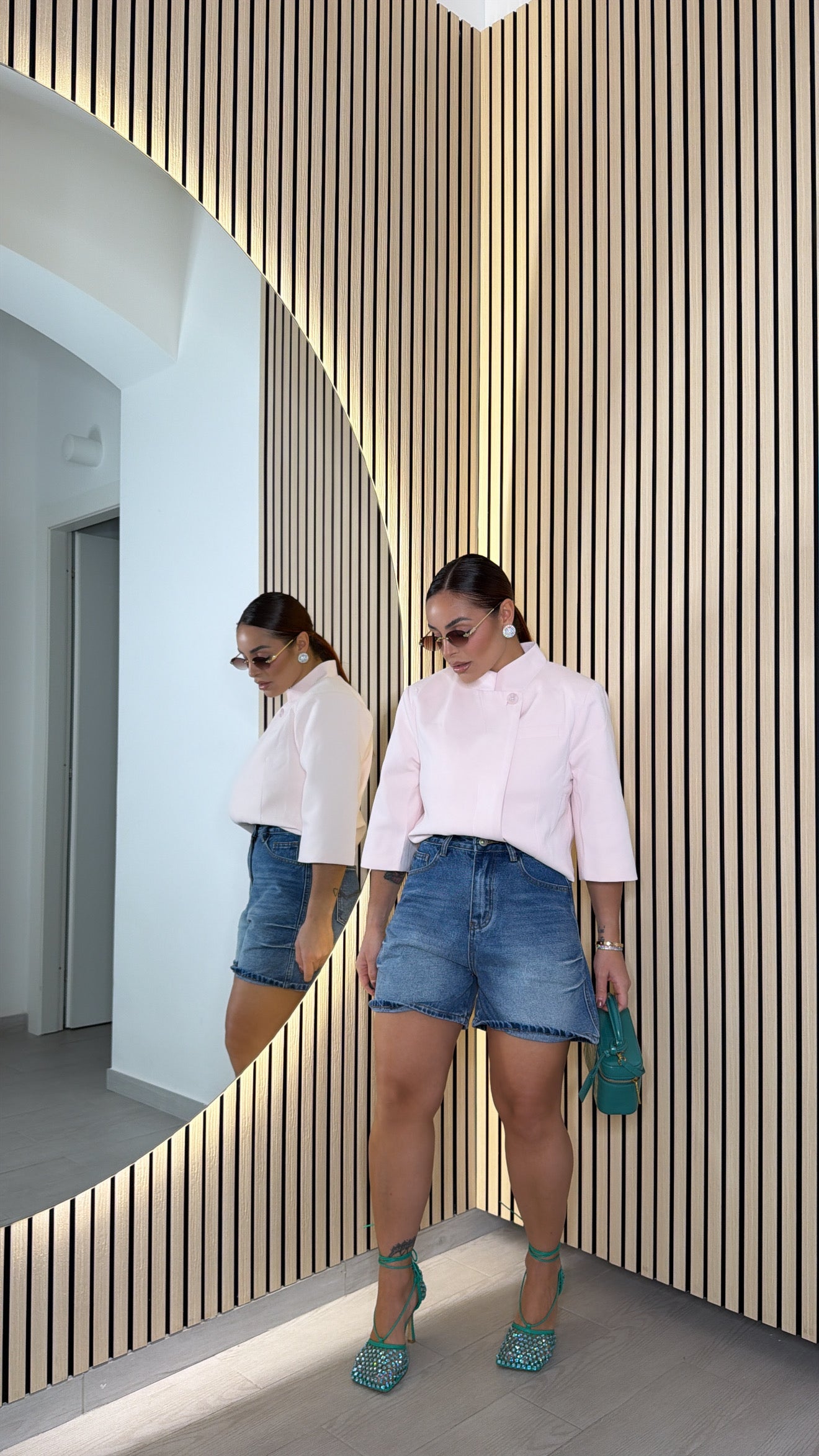 Shorts in denim
