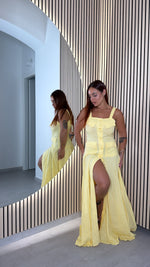 Dress Long Yellow