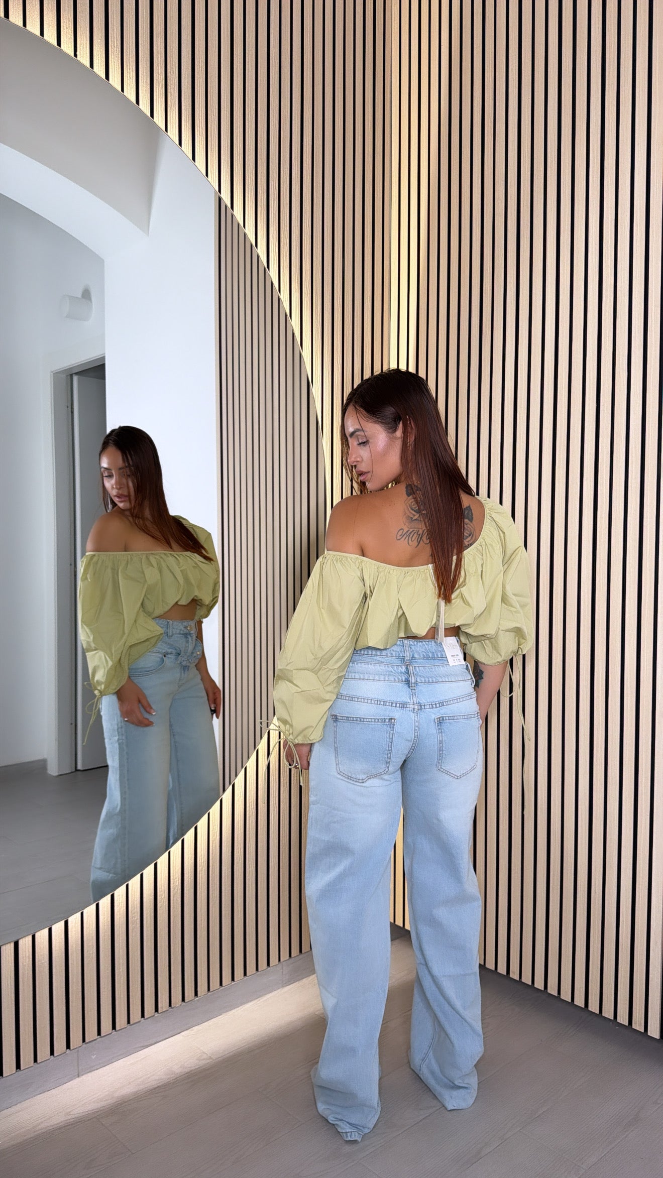 Denim double