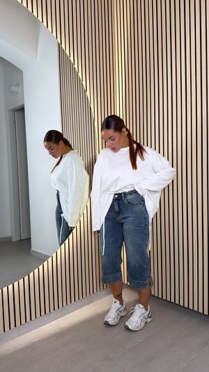 bermuda capri denim
