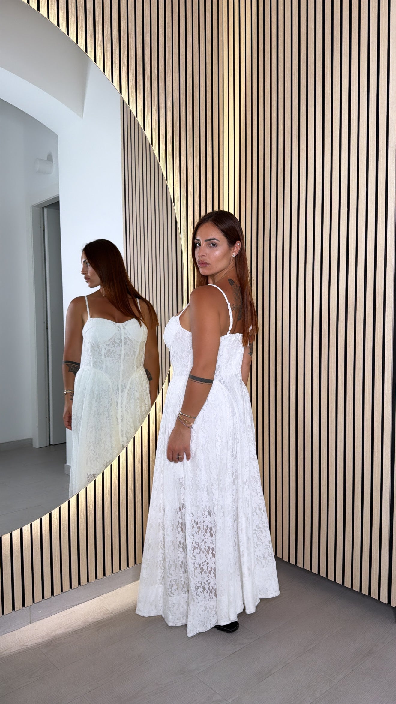 Dress Bustino Pizzo