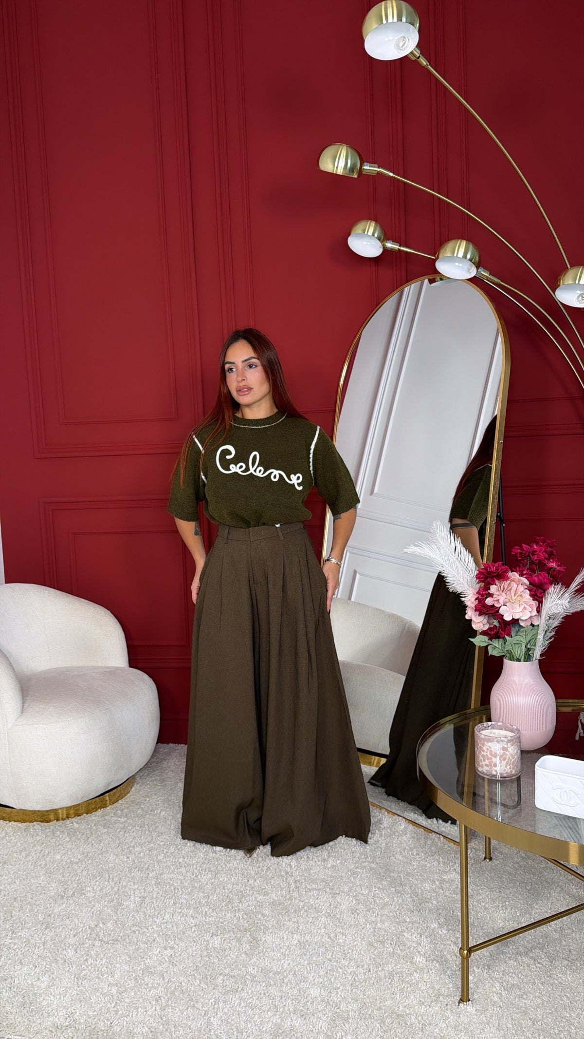 pantalone classico ampio