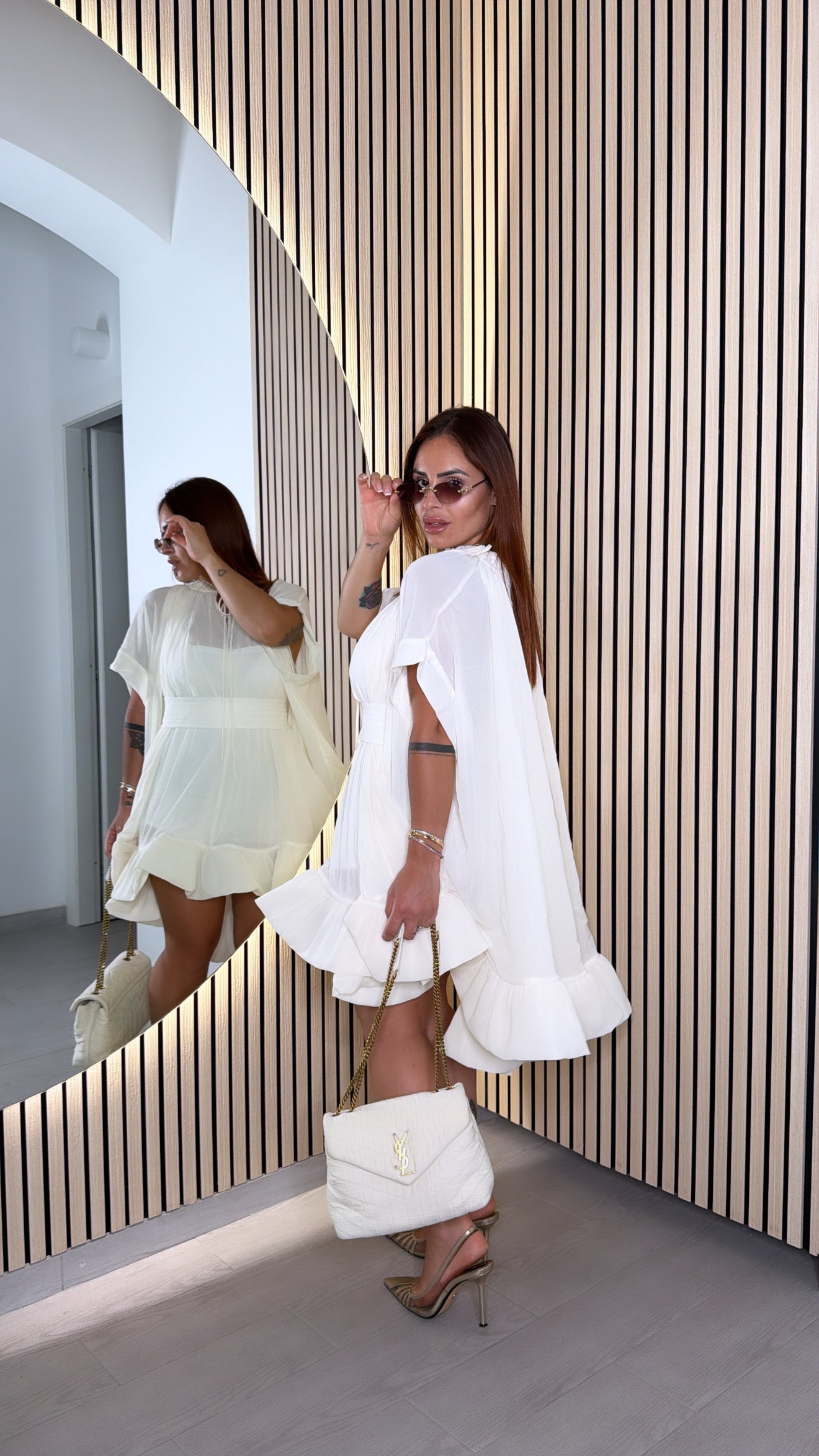 Dress Balze Crema