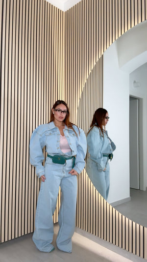 Coordinato in Denim