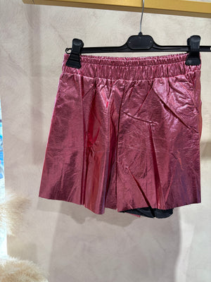 Pantaloncino metallico