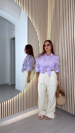 Pantalone fiorellini