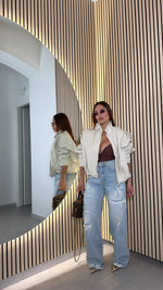 Denim strappi Chiaro