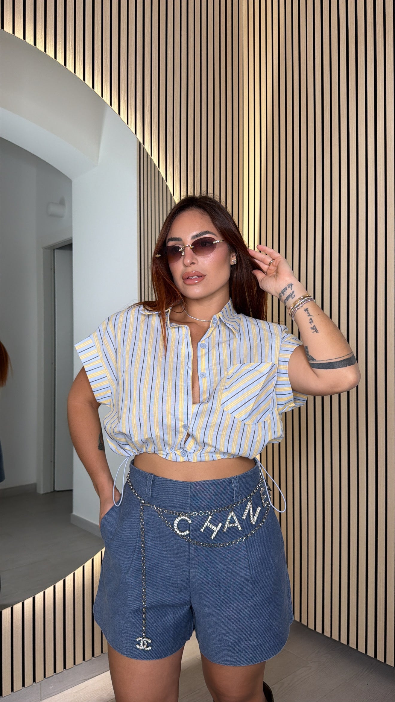Camicia Crop