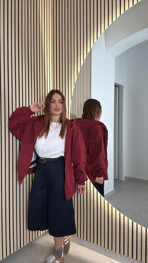 felpa bordeaux over