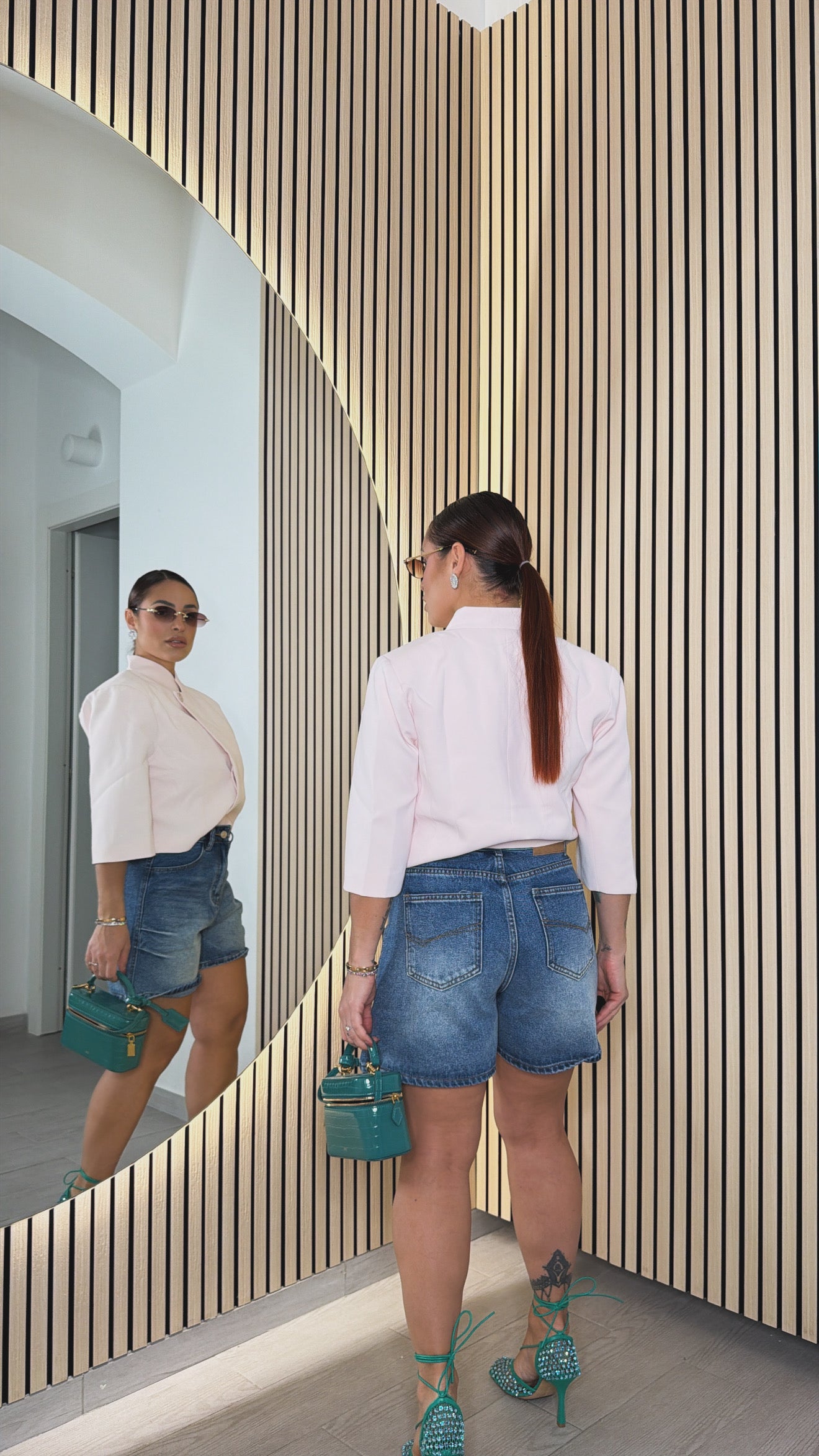 Shorts in denim