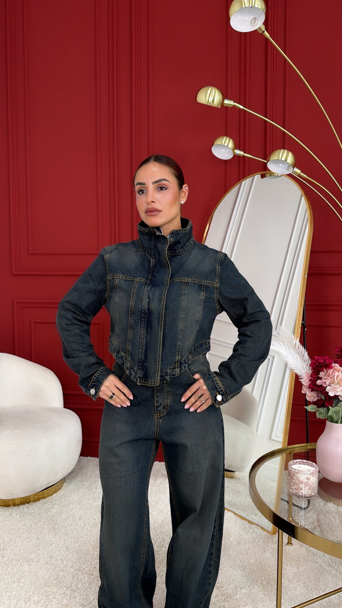 coordinato denim spazial