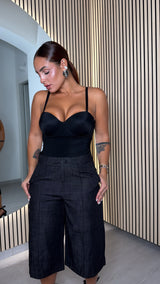 body contenitivo nero