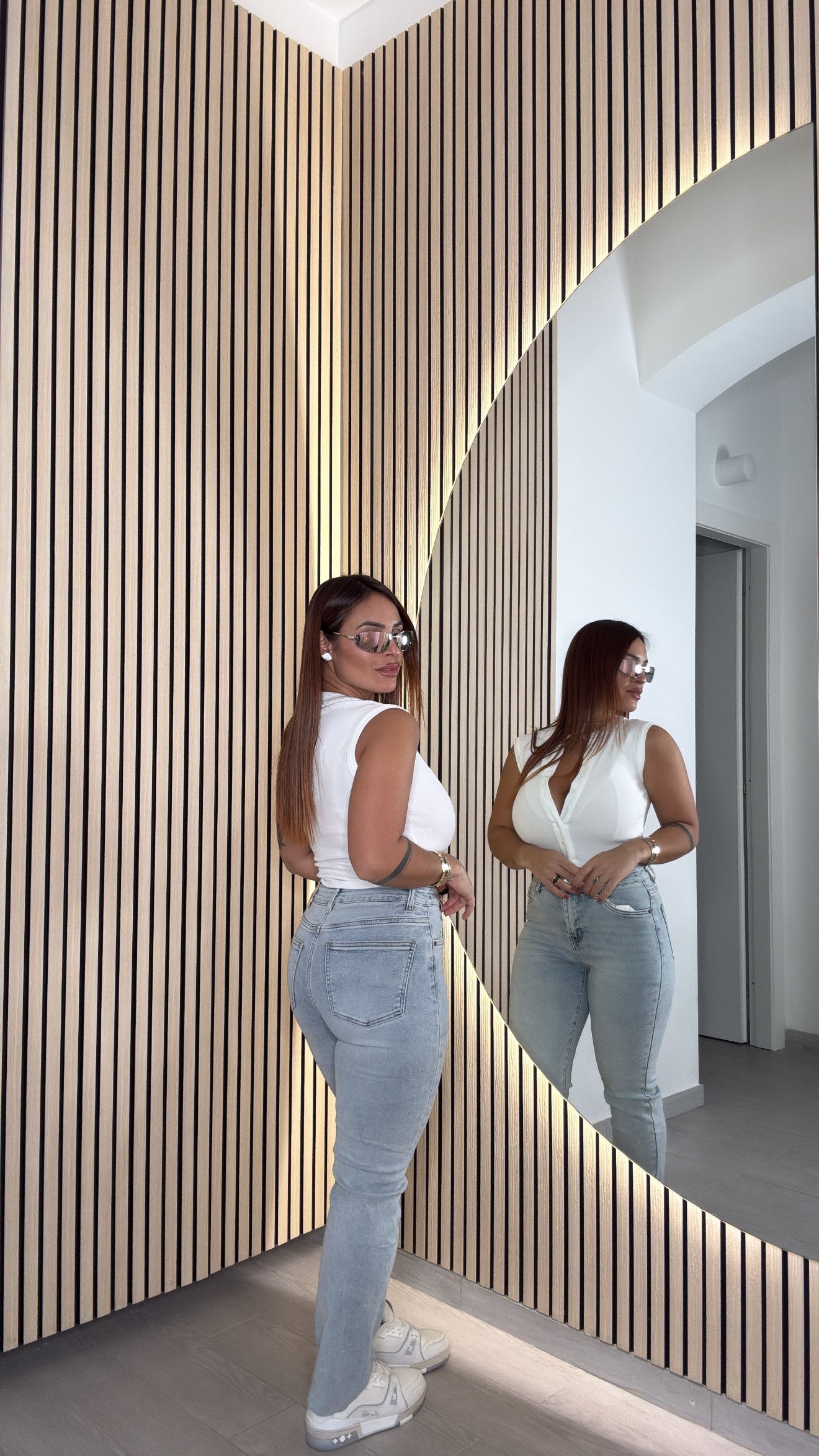 Denim taglio vivo