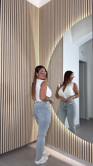 Denim taglio vivo