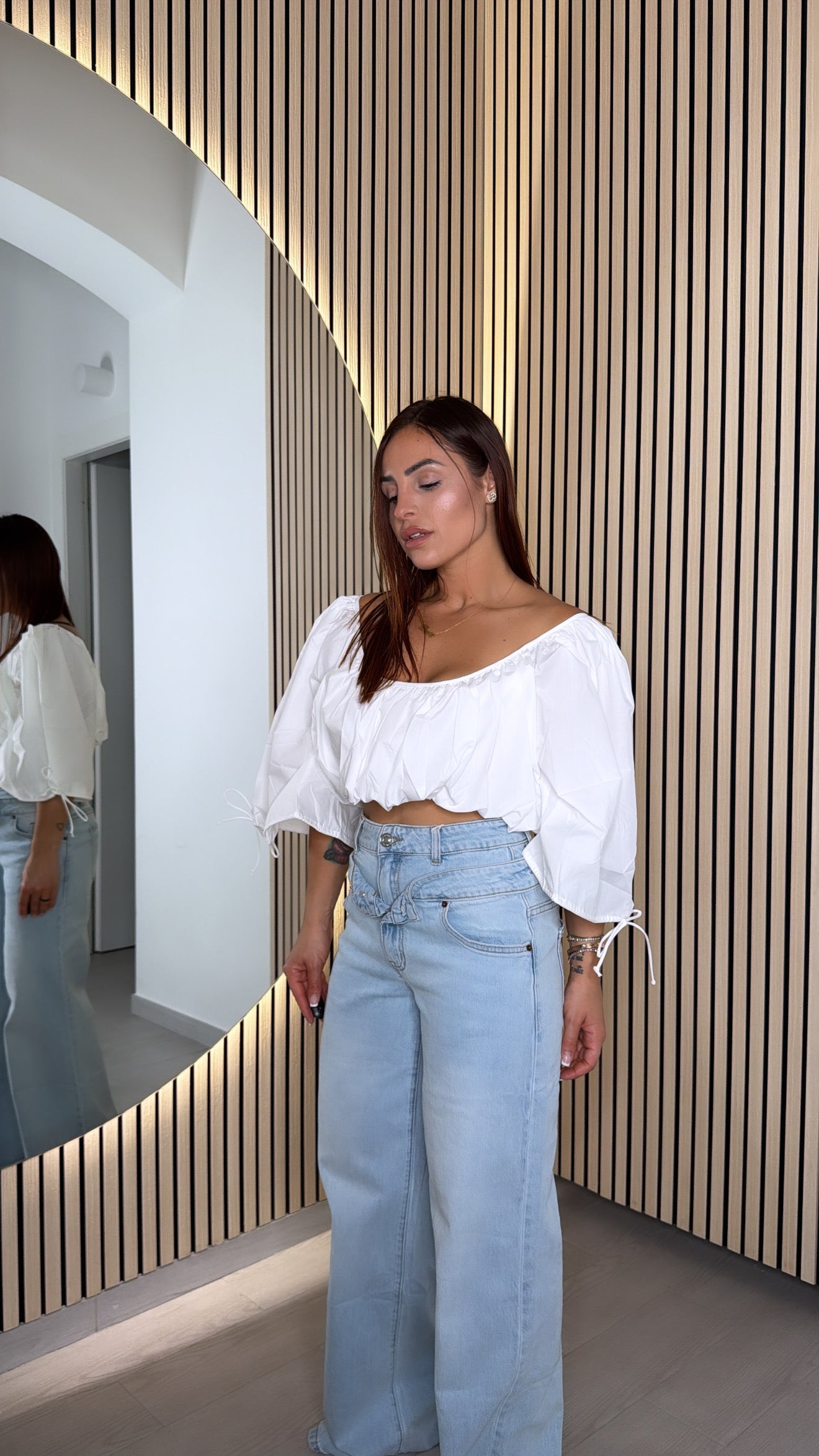 Camicia Crop