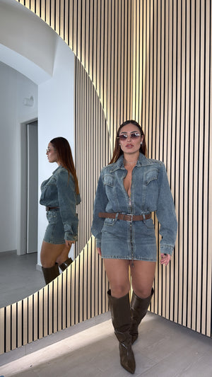 Mini Dress Denim