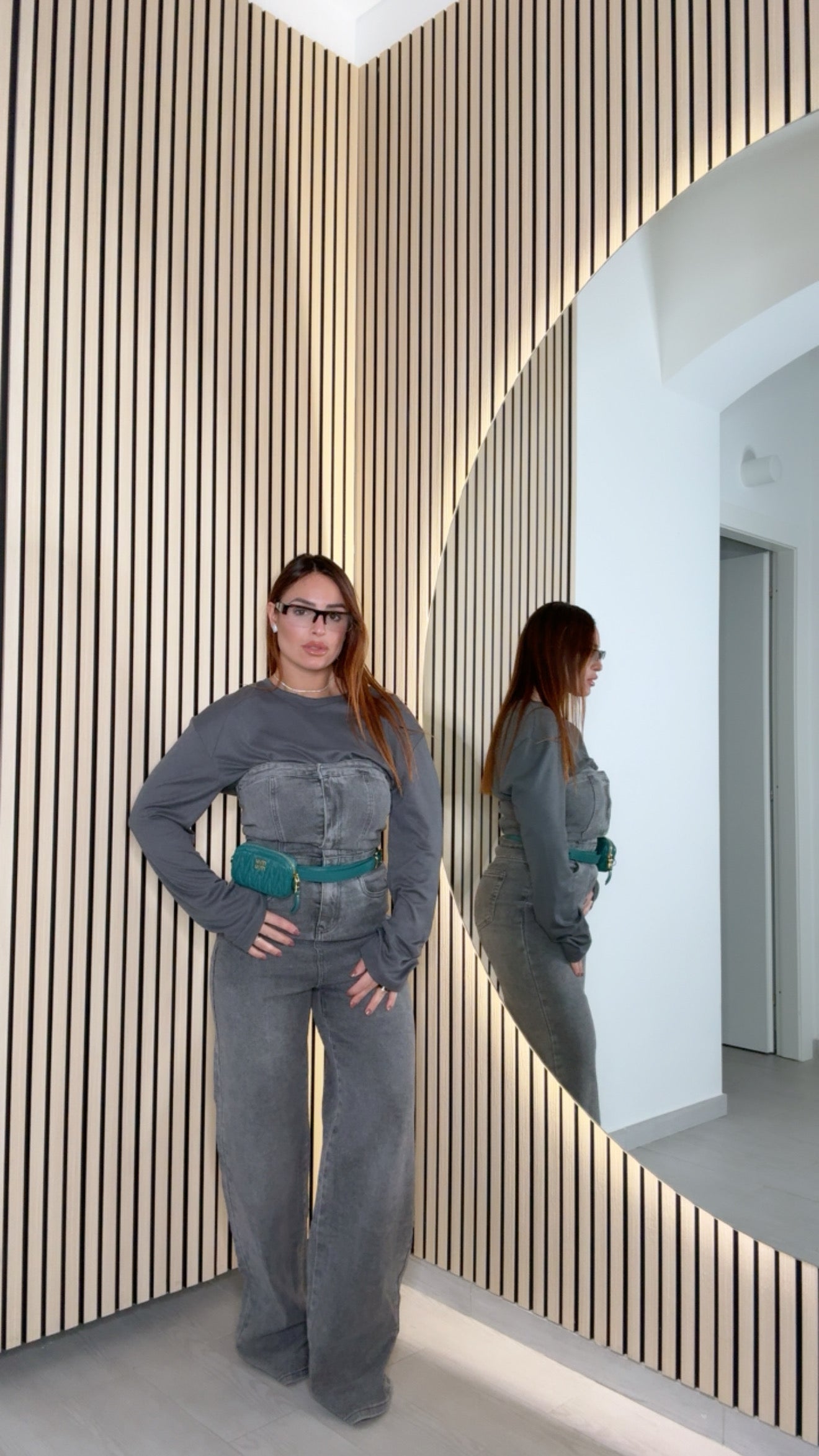 Salopette Grey
