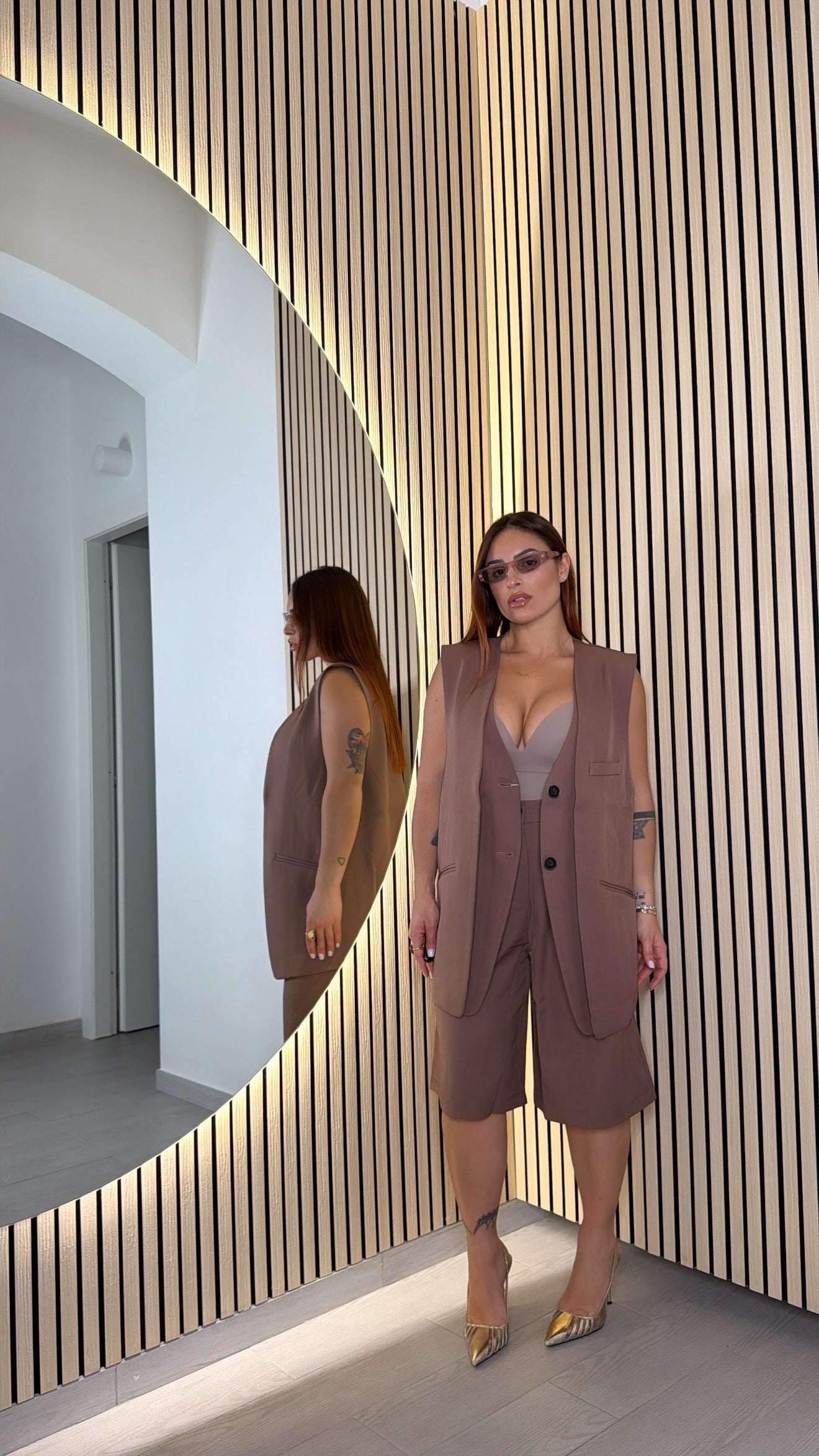 Tailleur smanicato