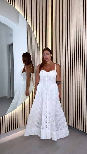 Dress Bustino Pizzo