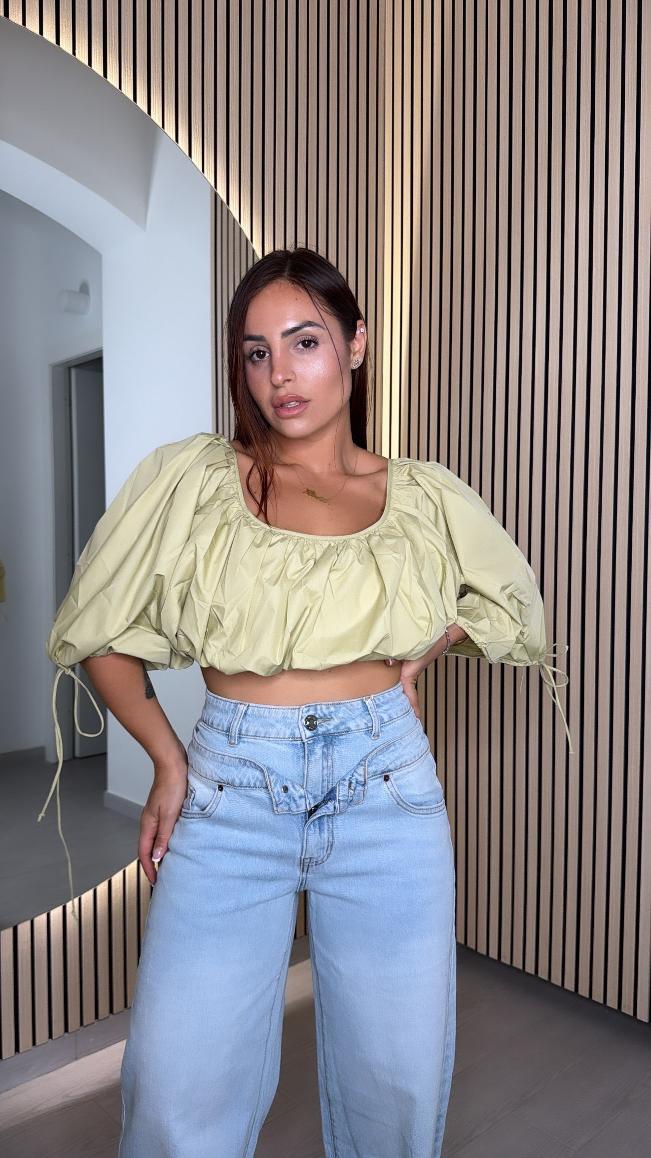 Camicia Crop