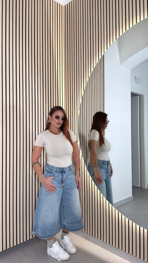 Bermuda in denim