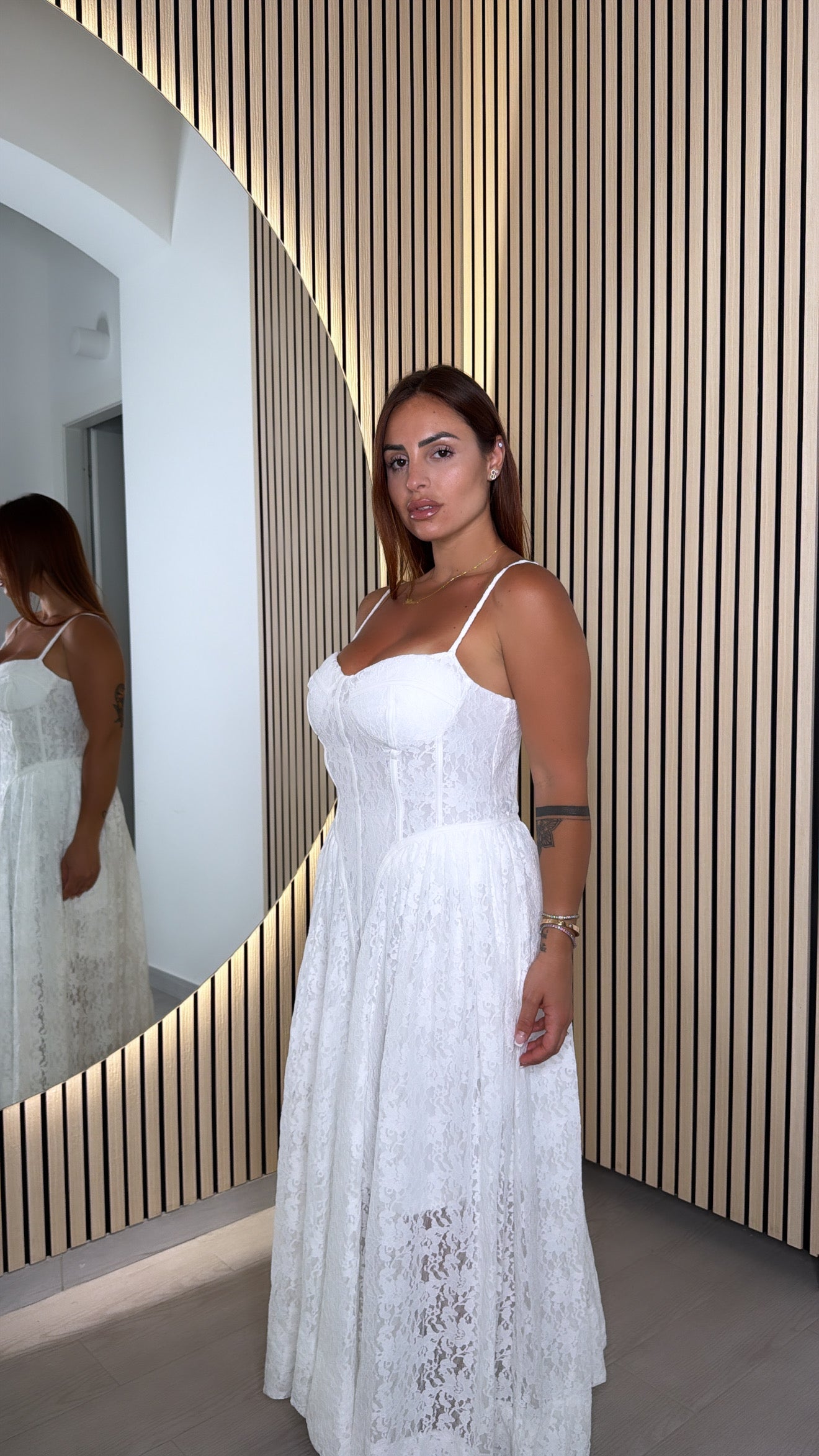 Dress Bustino Pizzo