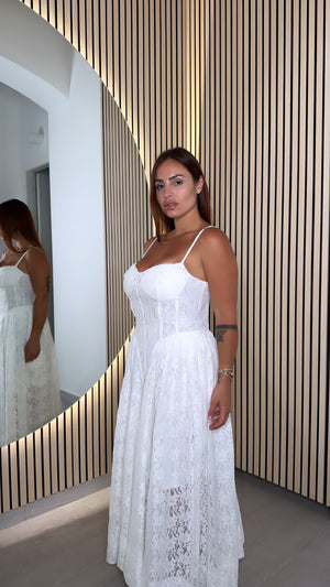 Dress Bustino Pizzo
